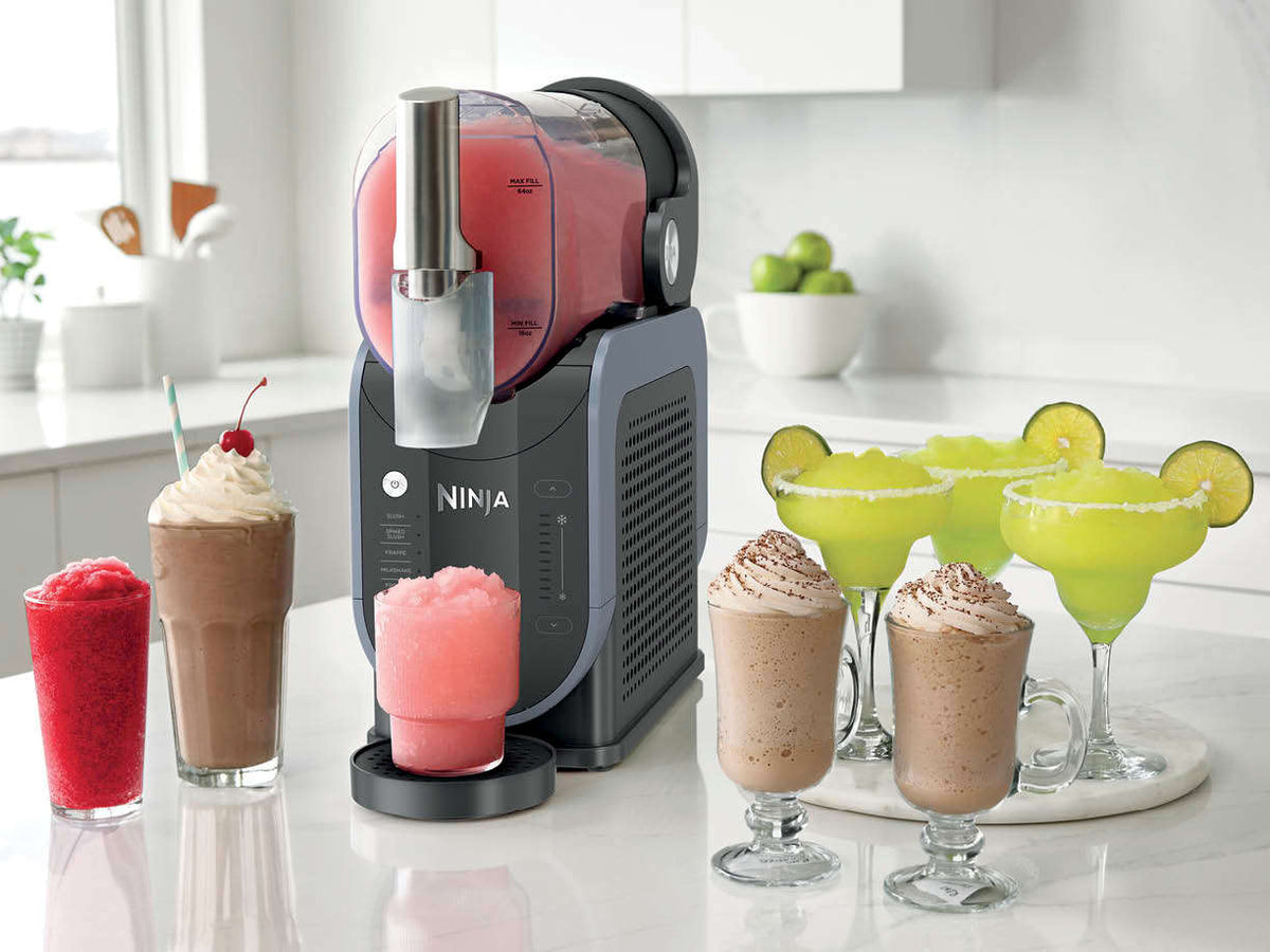 Ninja Woodfire XL Grill and Slushie Machine Bundle