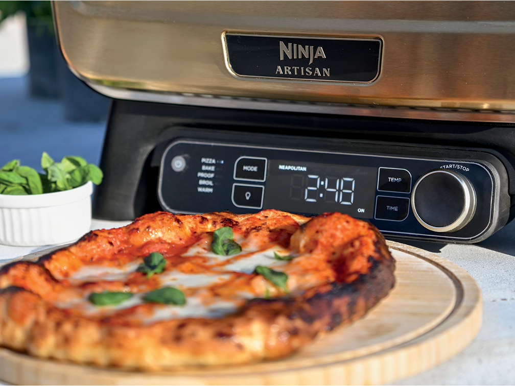 Ninja Woodfire Pro Connect XL Grill & Artisan Pizza Oven Bundle