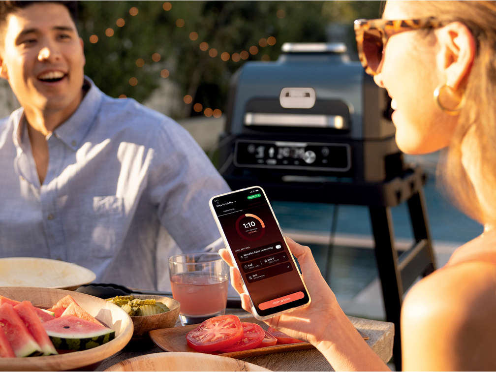 Ninja Woodfire XL Grill and Shark Fan Bundle